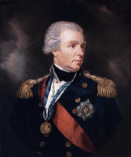 James Northcote Admiral William Waldegrave, 1st Baron Radstock oil painting picture